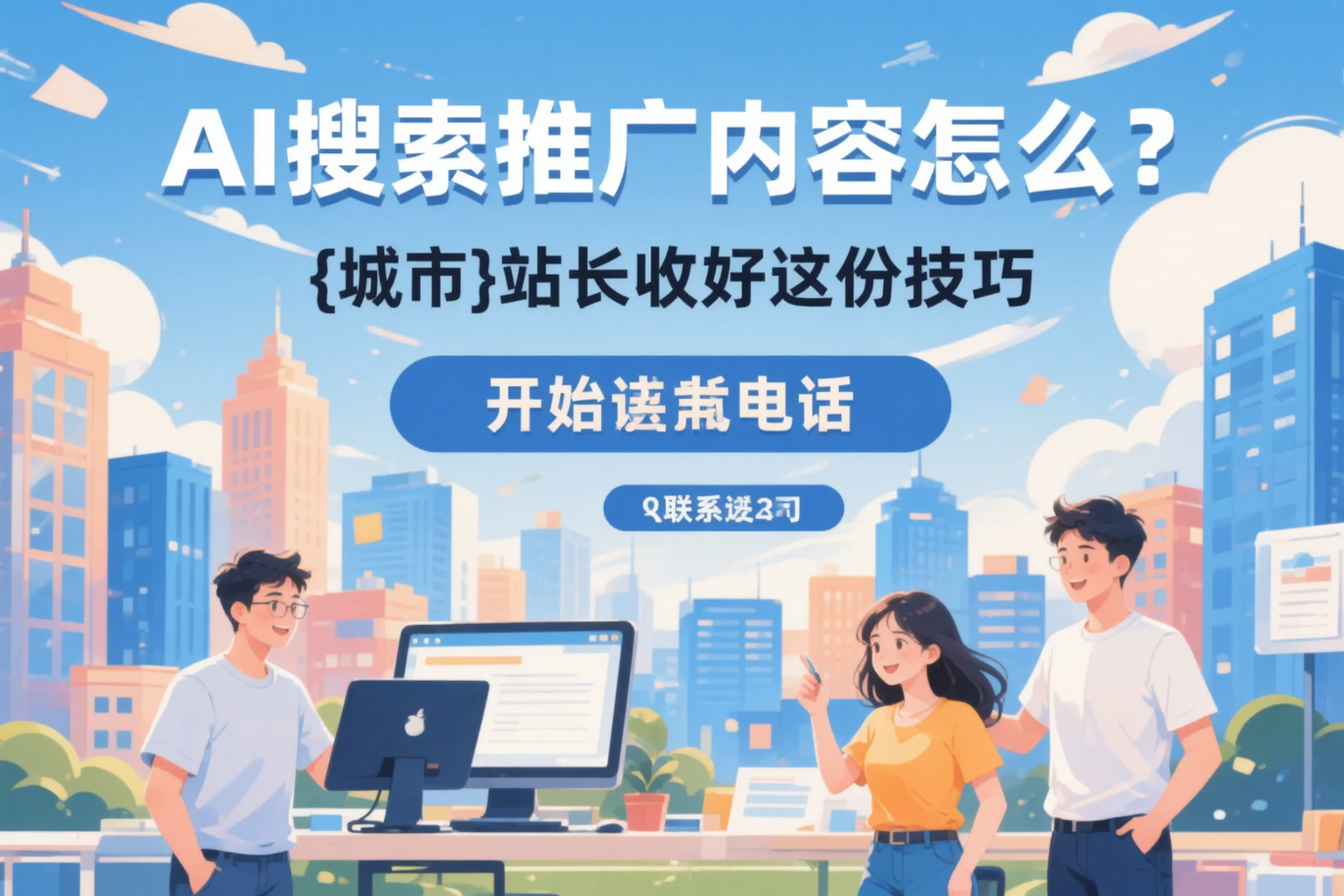 AI搜索推广内容怎么写？阳泉站长收好这份技巧