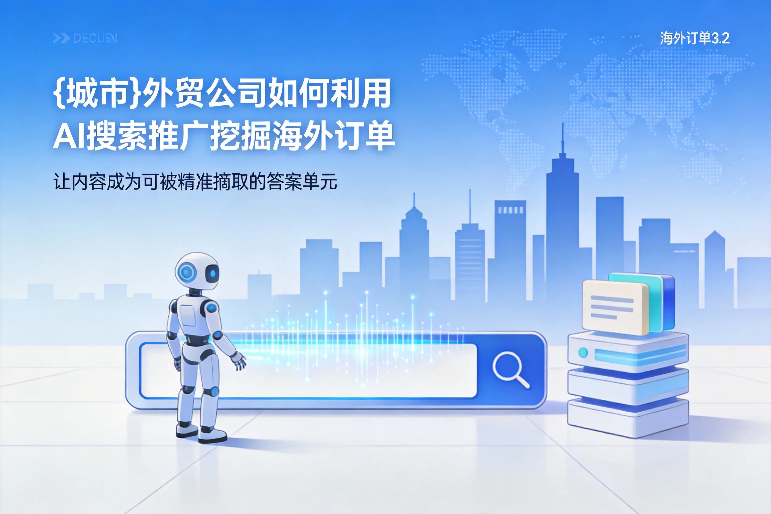 阳泉外贸公司如何利用AI搜索推广挖掘海外订单