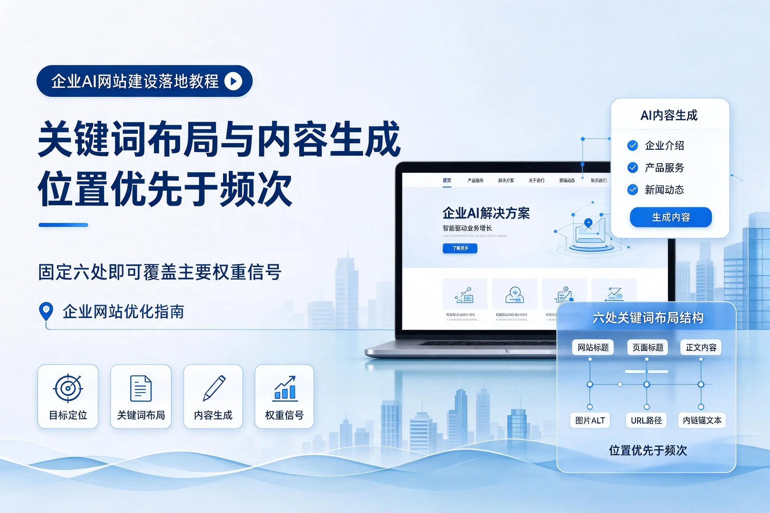 阳泉企业AI网站建设落地教程：关键词布局与内容生成
